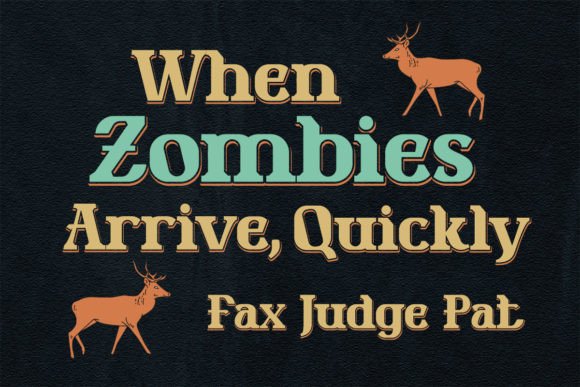Romansa Vintage Font PNG with transparent background - Preview 4