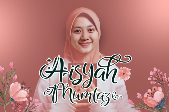 Shafeera Font PNG with transparent background - Preview 1