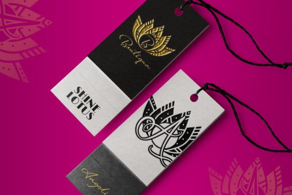 Shine Lotus Mandala Font PNG with transparent background - Preview 2