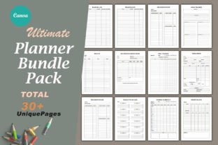 Ultimate Planner Bundle Pack Graphic by Designbystore · Creative Fabrica