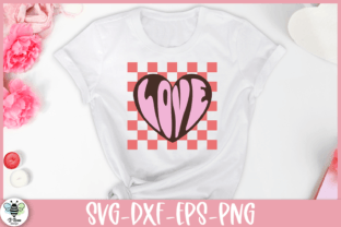 Valentine's Day Retro Heart SVG Graphic by B Renee Design · Creative ...