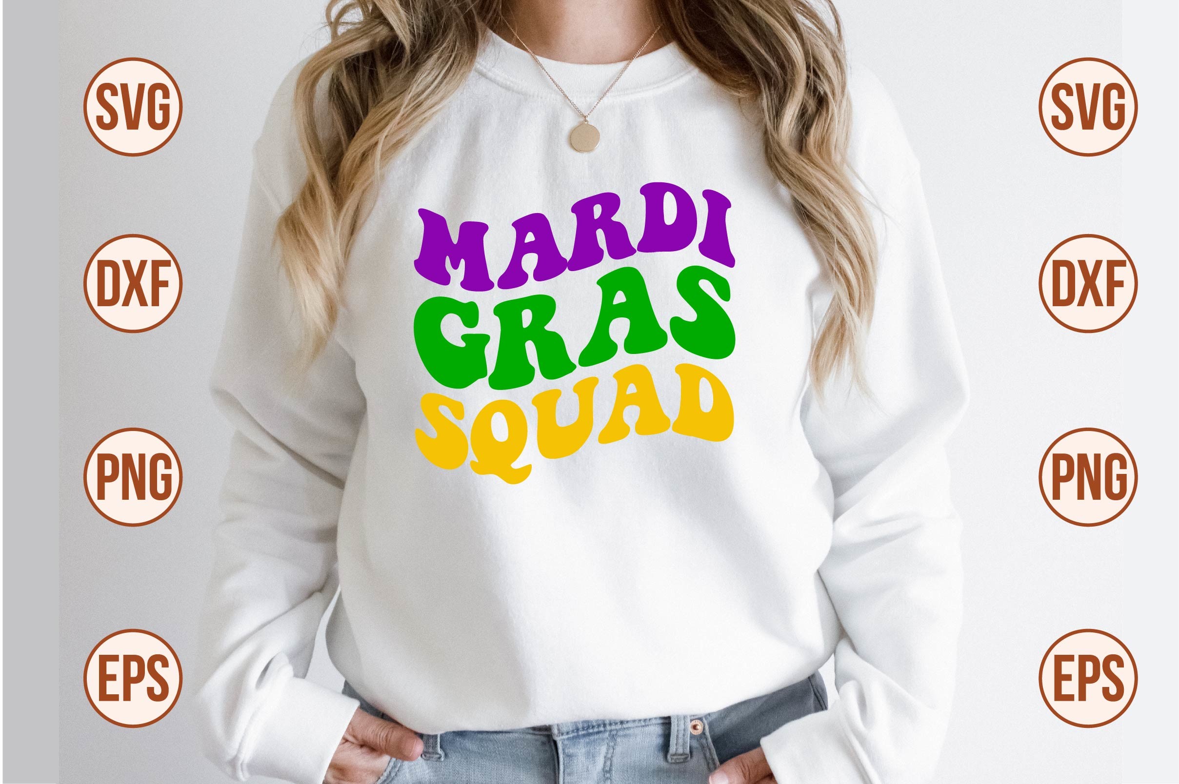 Mardi Gras Squad Svg Graphic by sadiqul7383 · Creative Fabrica