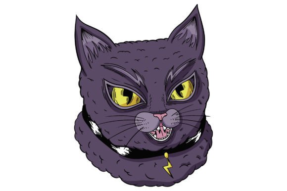 Evil Cat Head