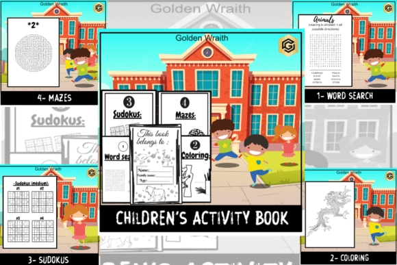 Activity Book for Kids