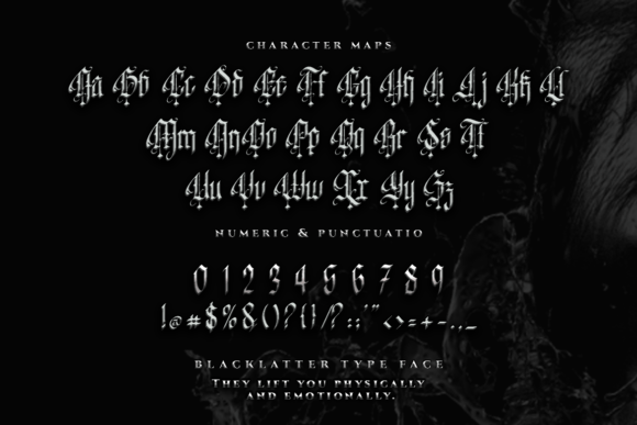 Antithesis Letter Font - Preview 3