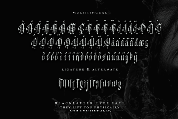 Antithesis Letter Font - Preview 4