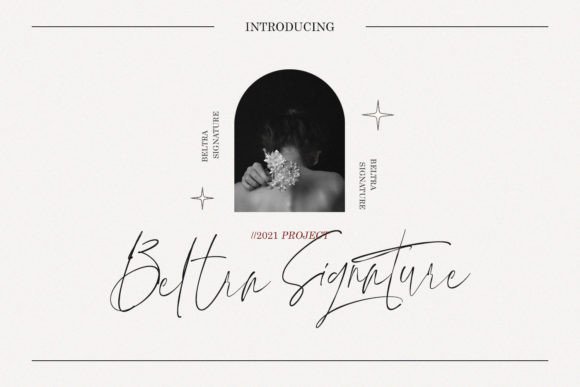 Beltra Signature Font - Preview 1