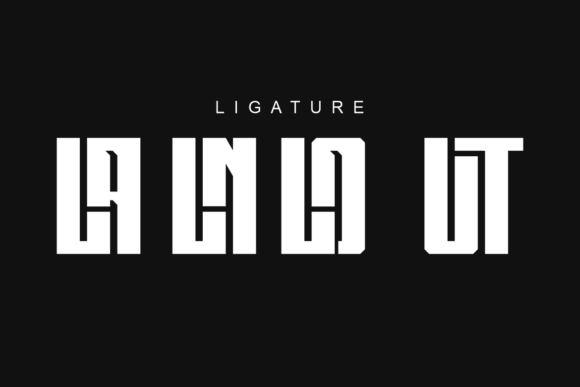 Black Melongout Font - Preview 5