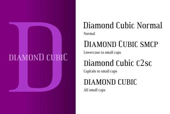 Diamond Cubic Font - Preview 4
