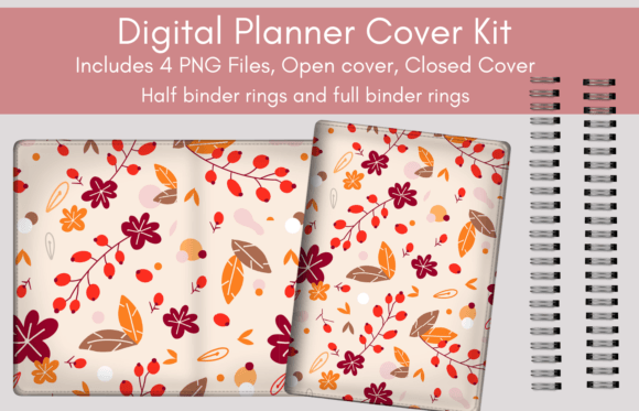 Digital Planner Cover Kit Spring 2 digital planner cover