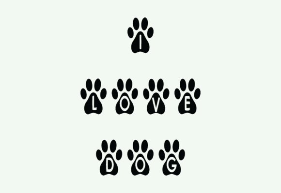 Dog Paw Font - Preview 2