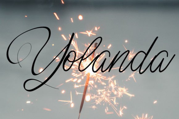 Hanna Font PNG with transparent background - Preview 1