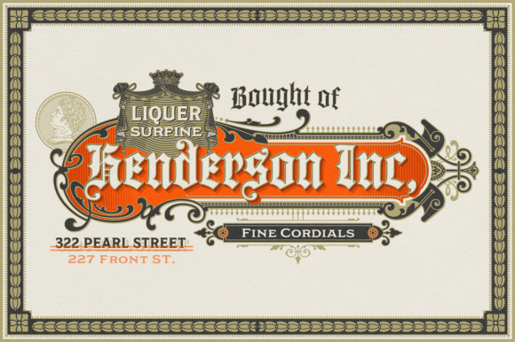 Philapost Font PNG with transparent background - Preview 4