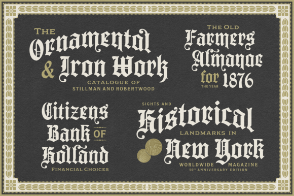 Philapost Font PNG with transparent background - Preview 6