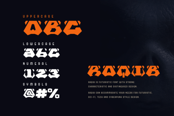 Raqib Font PNG with transparent background - Preview 1