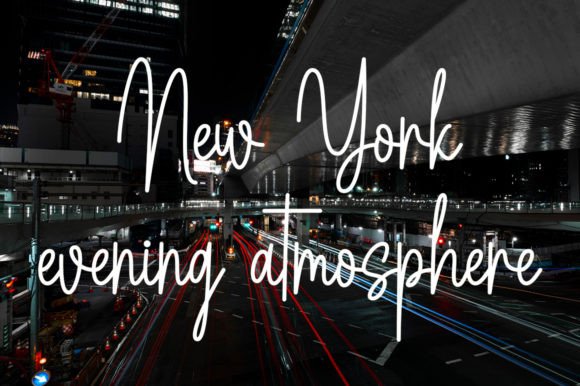 Amsterdam Signature Font - Preview 1