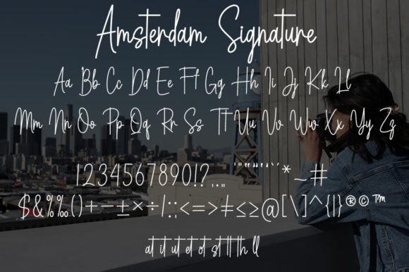 Amsterdam Signature Font - Preview 5