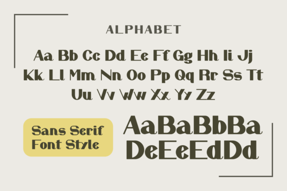 Analisa Font - Preview 1