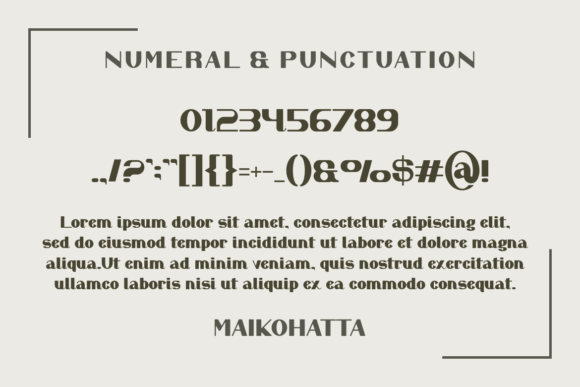 Analisa Font - Preview 2