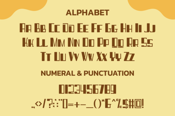 Bumpkin Font - Preview 1