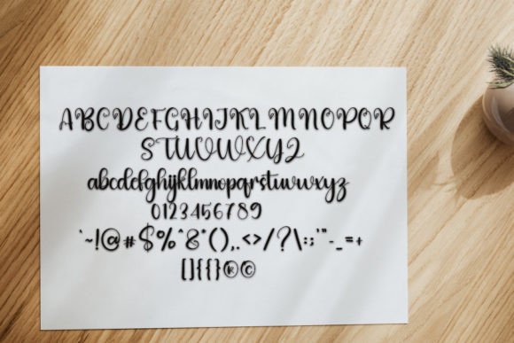 Cake Font - Preview 3