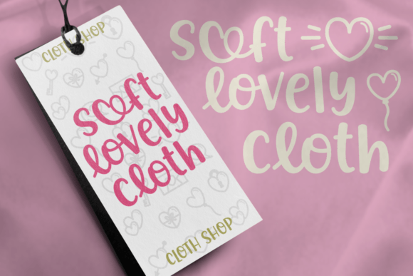 Light of Love Font PNG with transparent background - Preview 6