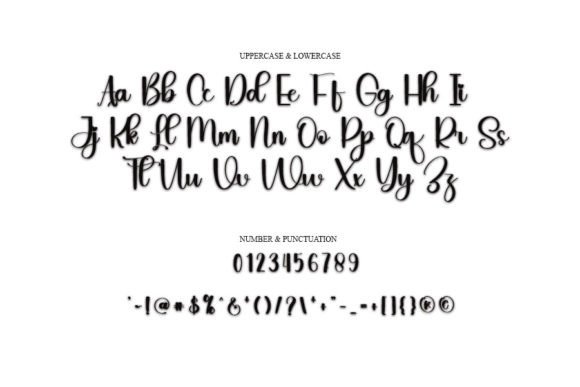 Longday Font PNG with transparent background - Preview 4