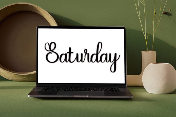 Love Beach Font PNG with transparent background - Preview 1
