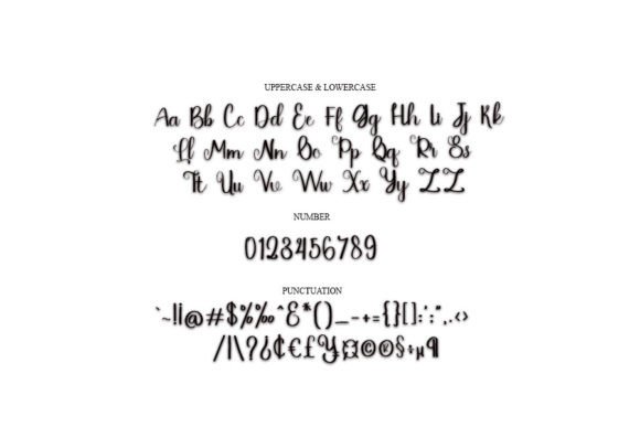 Love Beach Font PNG with transparent background - Preview 4