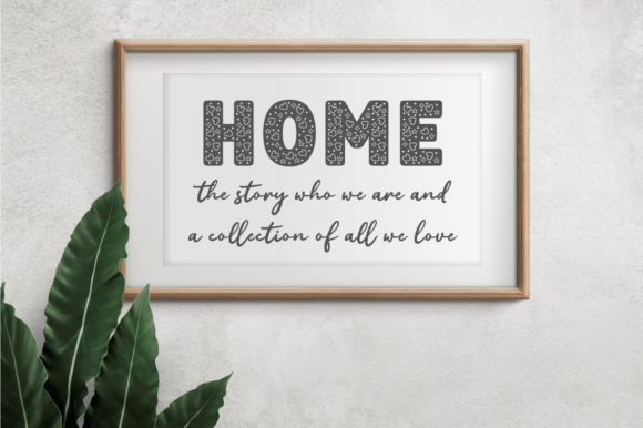 Loving Stars Font PNG with transparent background - Preview 2