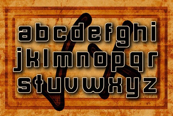 Pojah Font PNG with transparent background - Preview 1