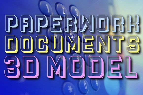 Printer Font PNG with transparent background - Preview 2