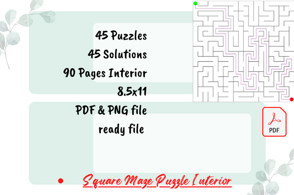 Puzzles Activity - KDP Interior Graphic by Sadia Design House ...