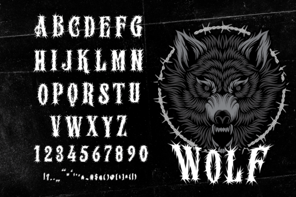 Salvators Font PNG with transparent background - Preview 2