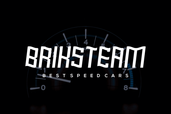 Breakton Font PNG with transparent background - Preview 2