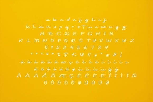 Damtode Font PNG with transparent background - Preview 4
