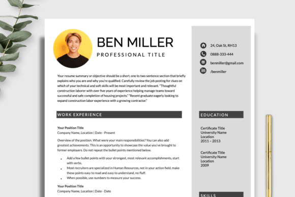 Executive Resume Template, Resume Google