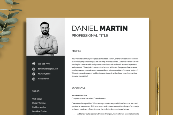 Executive Resume Template, Resume Google