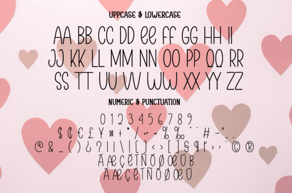 February Minimalist Font - Preview 6