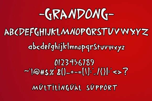 Grandong Font - Preview 6