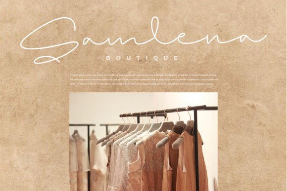 Gamore Font - Preview 1