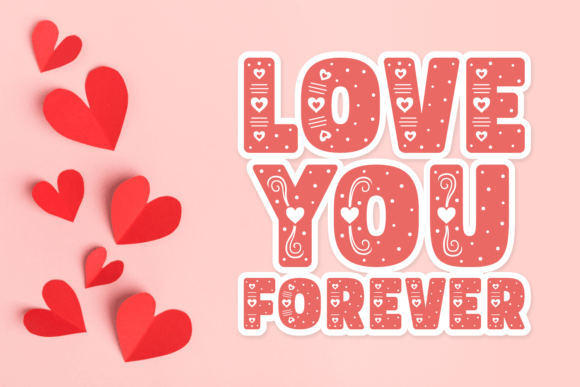Reason Loves Font PNG with transparent background - Preview 3