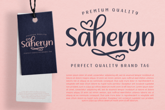 Sabrina Lovely Font PNG with transparent background - Preview 3