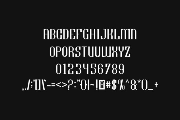 Seniosa Font PNG with transparent background - Preview 3