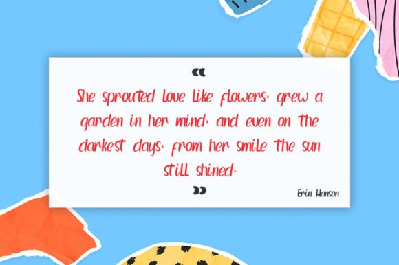 Blushing Beauty Font - Preview 6