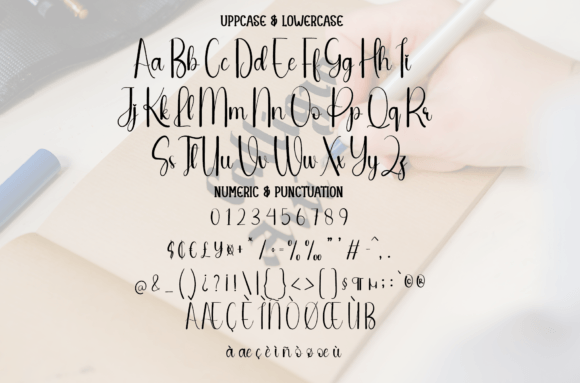 Calligraphy Font - Preview 6