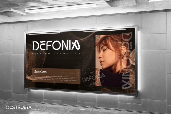 Destrubia Font - Preview 5