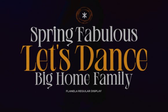Flanela Font - Preview 4