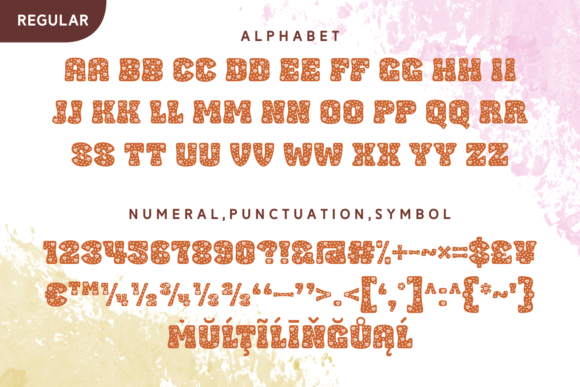 Full Love Font PNG with transparent background - Preview 5