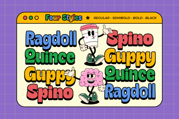 Gyoza Font - Preview 1